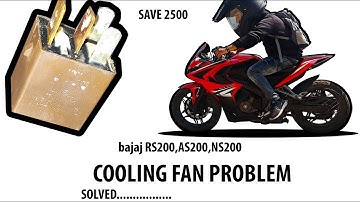 NS200, AS200,RS200 Radiator fan problem sloved| save 2500 rupees|bajaj bike problem | dehradun |