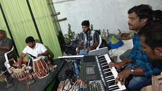 Video thumbnail of "Nekrupaleni kshanamu song by keys Sanny anna  pads Chinna mac tabla jakarya"