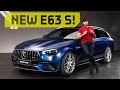 2021 Mercedes AMG E63 S! First look with Mr.AMG!