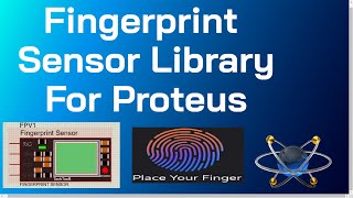 Fingerprint Sensor Libray for Proteus | How to Interface fingerprint sensor with Arduino in Proteus screenshot 1