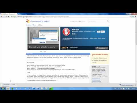 Hvordan fjerne reklame fra Chrome