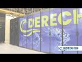 Supercomputer derecho installation timelapse