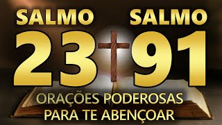 SALMO 91 E SALMO 23 AS DUAS ORAÇÕES MAIS PODEROSAS DA BÍBLIA - CONTRA TODO TRABALHO E FEITIÇARIA