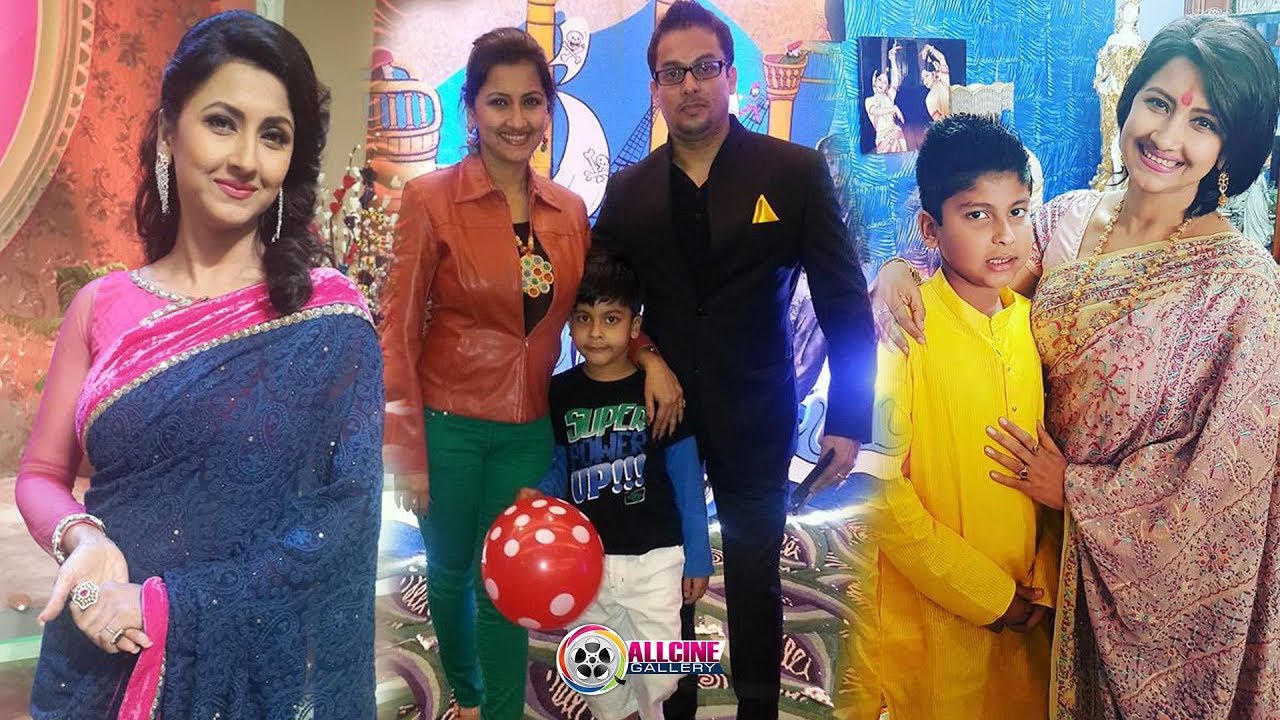 Actress Rachana Banerjee Family Members with Husband Son Parents