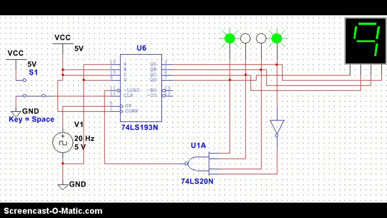 CONTADOR 74LS193 PDF