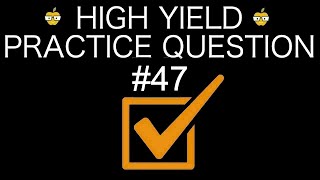 FREE USMLE/COMLEX Question Bank | Question #47
SUPPORT/JOIN THE CHANNEL: https://www.youtube.com/channel/UCZaDAUF7UEcRXIFvGZu3O9Q/join
My goal is to reduce educational disparities by making education FREE.
These videos help you score extra points on medical school exams (USMLE, COMLEX, etc.)
For educational purposes only; NOT medical or other advice.
Some videos contain mild profanity and hyperbole solely used to assist with memorization. Viewer discretion advised.
Opinions are entirely my own. FREE USMLE/COMLEX Question Bank | Question #47
