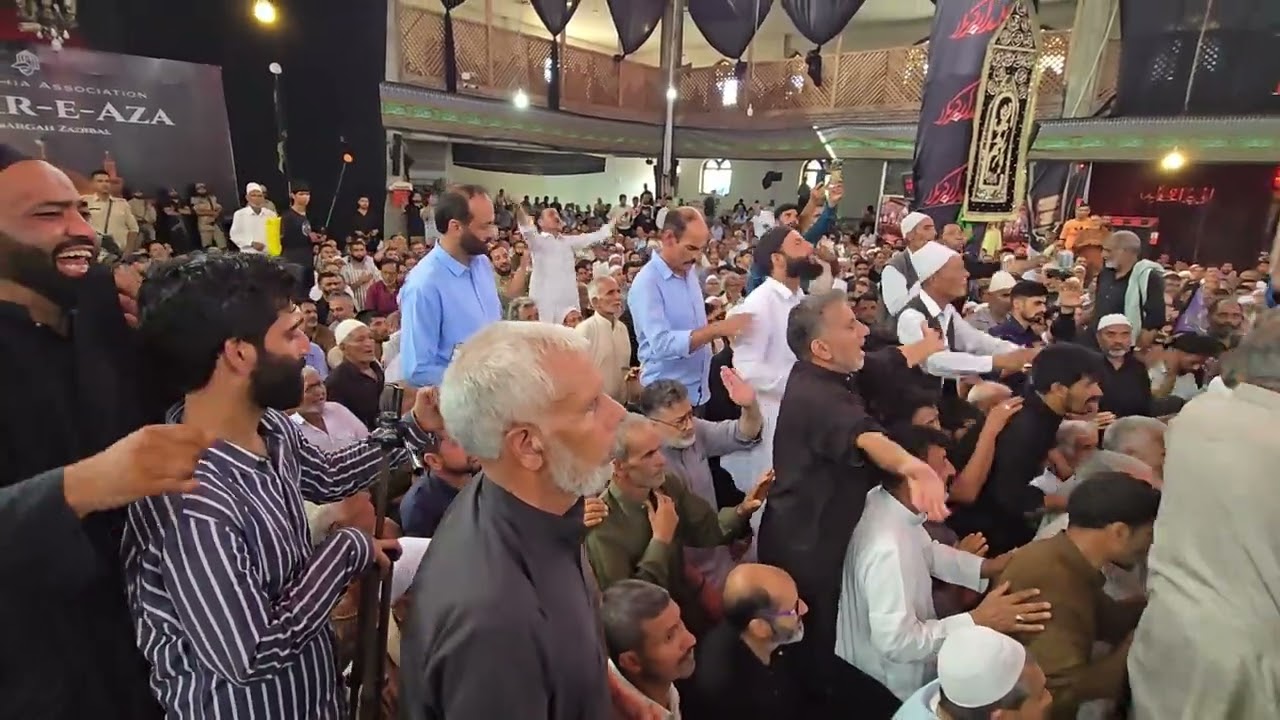 Molvi Imran Reza Ansari at Imam Bargah Zadibal 