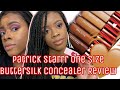 NEW ONE/SIZE TURN UP THE BASE BUTTER SILK CONCEALER REVIEW ♡ PATRICK STARRR