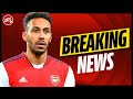 BREAKING NEWS: AUBAMEYANG STRIPPED OF THE ARSENAL CAPTAINCY!