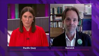 Rupert Read Extinction Rebellion interview with BBC Scotland The Nine