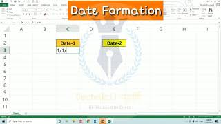 DATE FORMAT | EXCEL SHORTS | TECHNICAL MAHARISHI screenshot 3