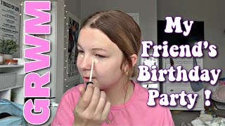 GRWM for my Friend's Birthday Party! *Officially Leah*