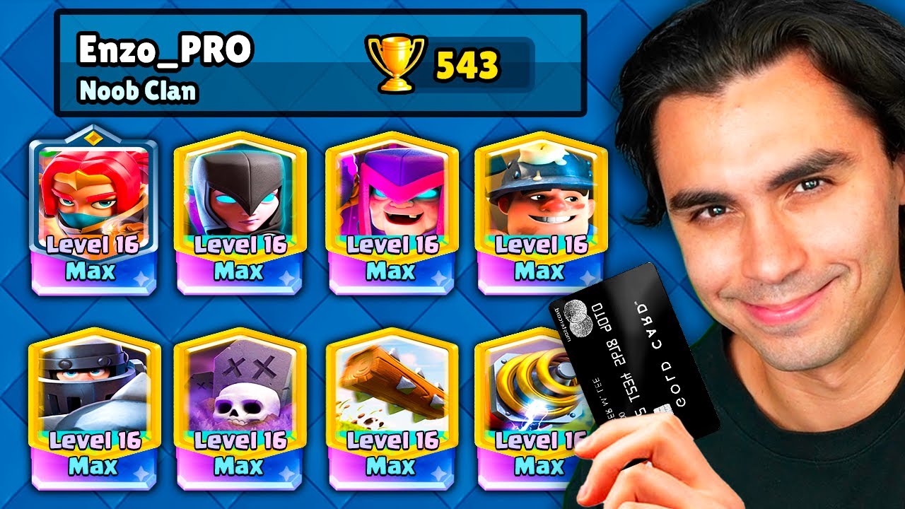 Я УЛУЧШИЛ АККАУНТ ПОДПИСЧИКА В CLASH ROYALE