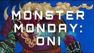 Monster Monday: Oni