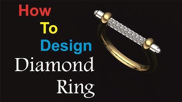 How to design Diamond Ring || Gemvision Matrix 9 Tutorial #06