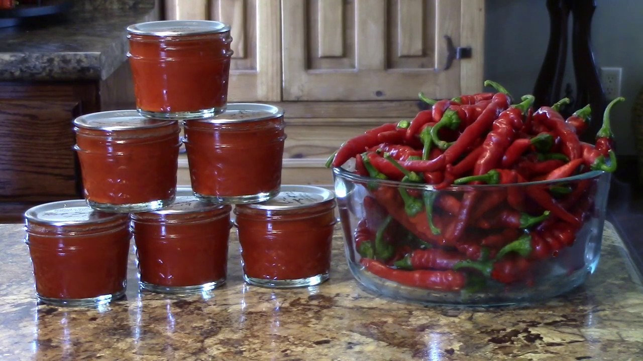 How to Can Hot Sauce YouTube
