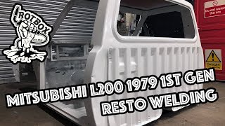 Mitsubishi L200 Cab Floor Rust Repair {Time Lapse}