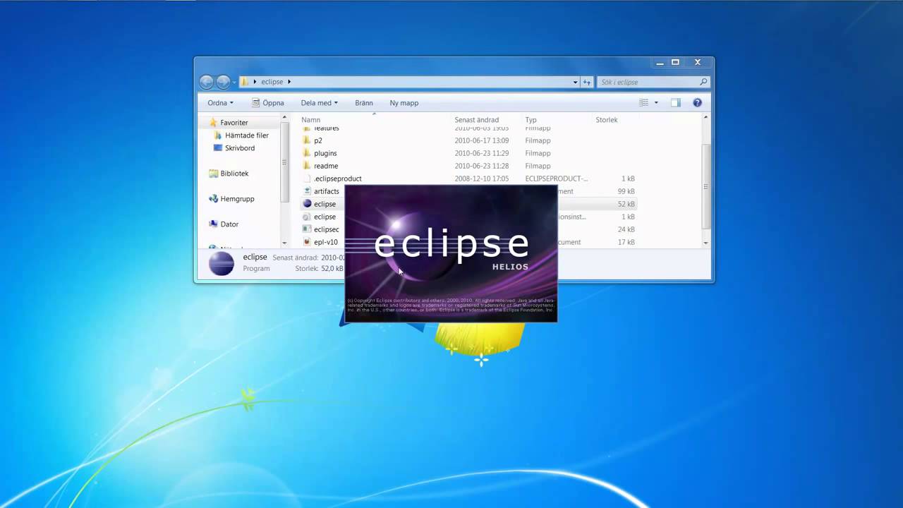 PHP OOP Svenska 1 Eclipse PDT - YouTube