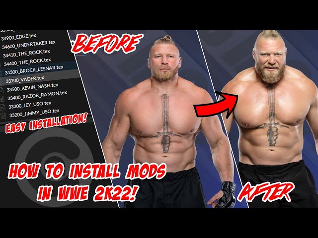 Installing Your First Mod, Pro Wrestling Mods