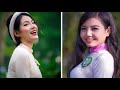 tốp Nàng tiên cảnh Nữ áo dài xinh đẹp thôn xóm làng chùa Xuân Lôi Phan Hưng ZPHZZHKsiêuphẩm NữVN2021
