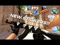 CSGO Espionage Sticker Capsule - All stickers showcase [4K60FPS]