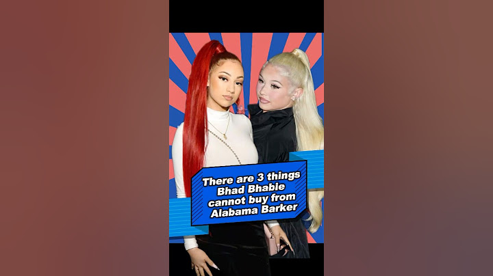 There are still three things that Bhad Bhabie can’t buy from Alabama Barker. #shorts #usa