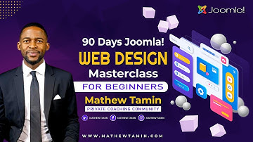 90 Day Joomla! Web Design Masterclass For Beginners - Work From Home - Mathew Tamin