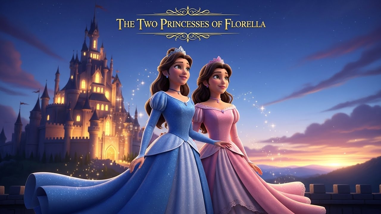 Two Princesses The Two Princesses of Florella – A Heartwarming Fairy| Bedtime Stories ...