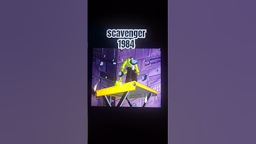 Scavenger evolution 1984-2016 #music #nostalgia #transformers