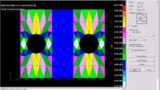 MSC PATRAN TUTORIAL 1(MESH STUDY (TRIA) SIZE)