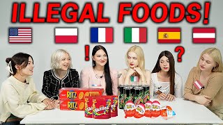 European First Try American Foods banned in Europe!!