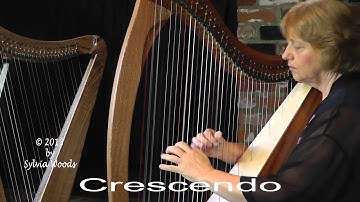 Dusty Strings Crescendo-34 Harp