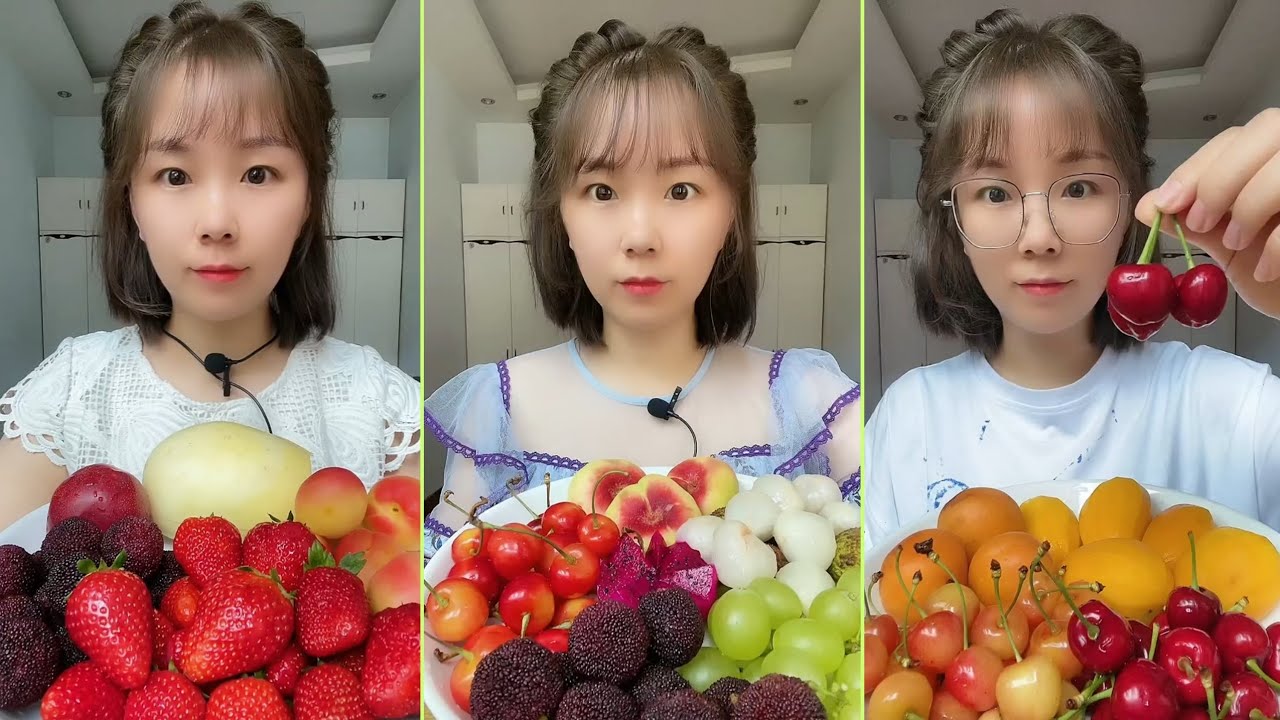 Eat fruit in the garden #50 |Thăm vườn hoa quả makan buah di kebun | mangiare la frutta in giardino