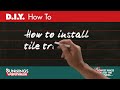 How To Install Tile Trim - Bunnings Warehouse Mp3 Song