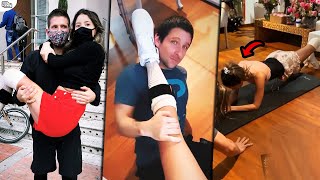 Daniela Álvarez Muestra Su Duro Entrenamiento Durante Su Recuperación. Así La Ayuda Su Hermano Ricky