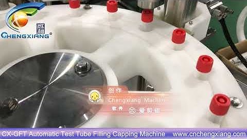 CX-GFT 10ml test tube filling machine,filling capping machine for plastic vial