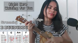 Di Sini Menunggu Anda - Oleh Richard Marx | Sampul Tutorial Ukulele