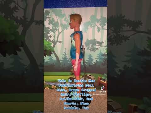 Vitiligo Ken doll barbie fashionistas