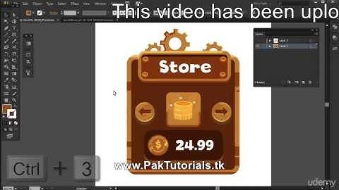 Adobe Illustrator Tutorials 10 Locking and Hiding  in English Tutorial PakTutorials