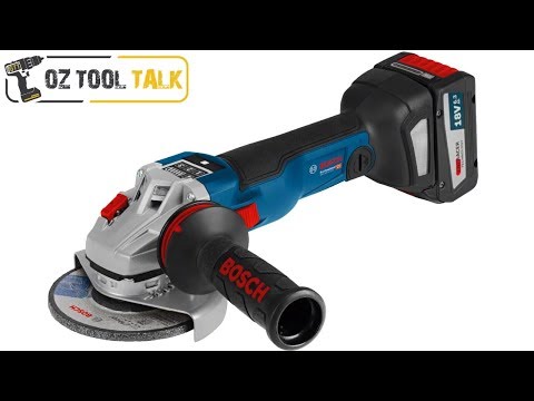 Bosch GWS 18V-125 SC BRUSHLESS GRINDER - 6.3Ah CORE Battery