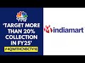 Will maintain standalone ebitda margin of nearly 30 going forward indiamart  cnbc tv18