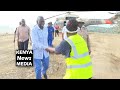 President Ruto arrival ground break of Mwache multipurpose dam project, Kwale County