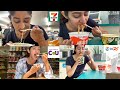 Eating only from convenience stores for 24 hours ( 10$ CHALLENGE IN KOREA)