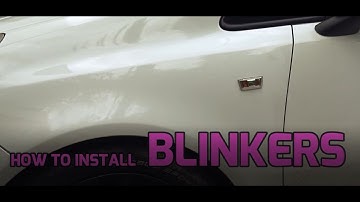 HOW TO INSTALL BLINKERS - Opel Corsa