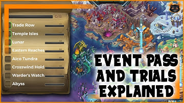 New Event Pass and Trials explained!!!