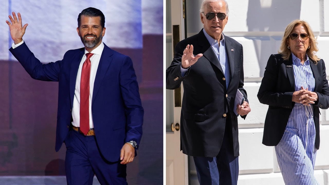Donald Trump Jr. Mocks Jill Biden Over Joe Biden's Cancer Diagnosis