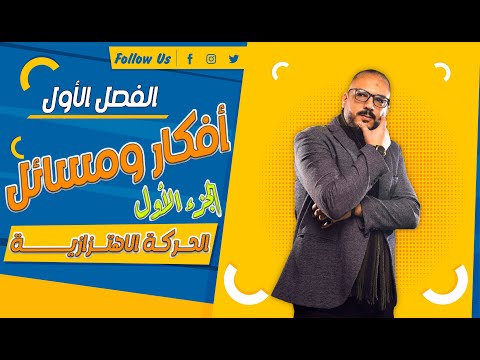 مراجعة الفصل الأول الجزء الأول الحركة الاهتزازية أفكار المسائل فيزياء الصف الثانى الثانوى