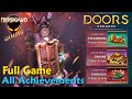 Doors paradox full game  all achievements 58 levels  all gems  scrolls walkthrough