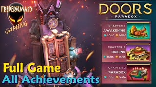 Doors PARADOX Full Game / All Achievements (58 levels / All Gems / Scrolls) Walkthrough