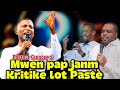 Gwo revelasyon 😱Bishop Gregory bay rezon ki fè li pap janm kritike lot pastè
